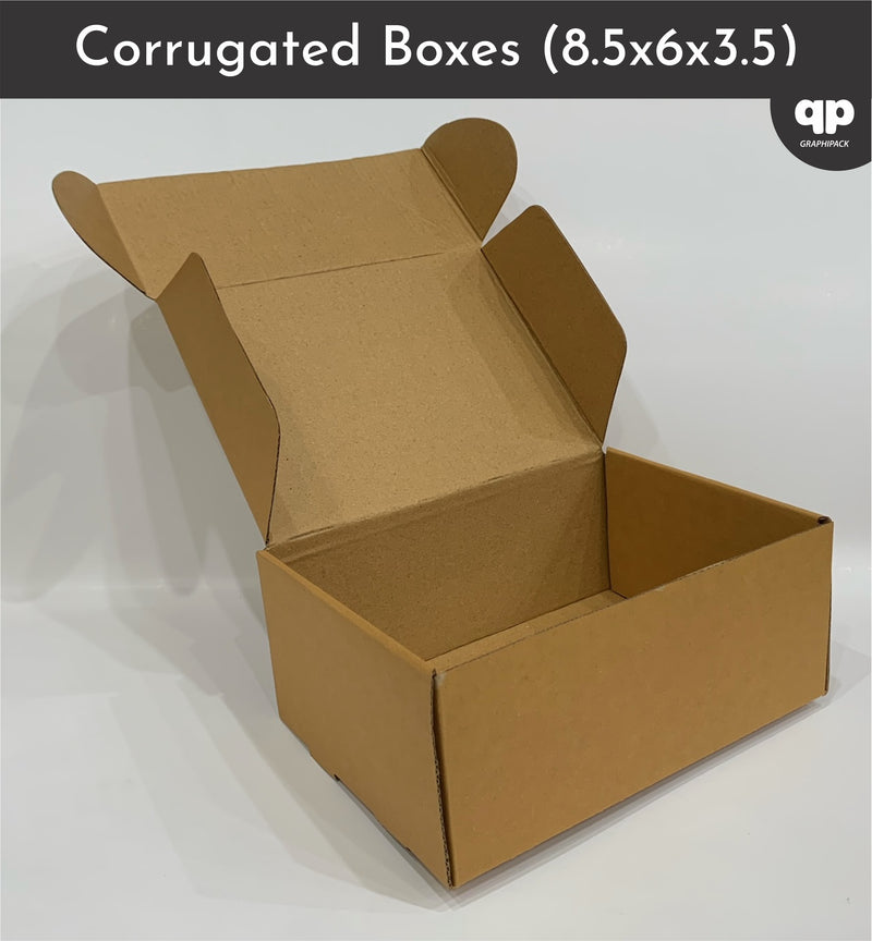 8.5x6x3.5 Corrugated Box