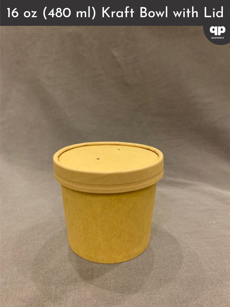 16 oz (480 ML) Kraft Bowl