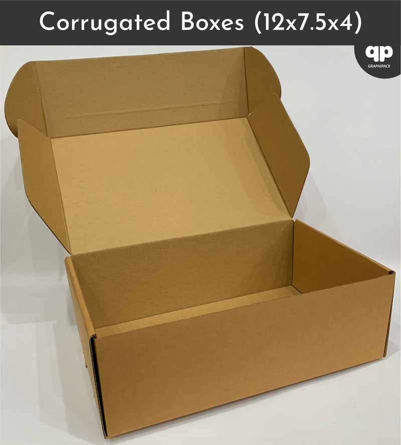 12x7.5x4 Corrugated Box