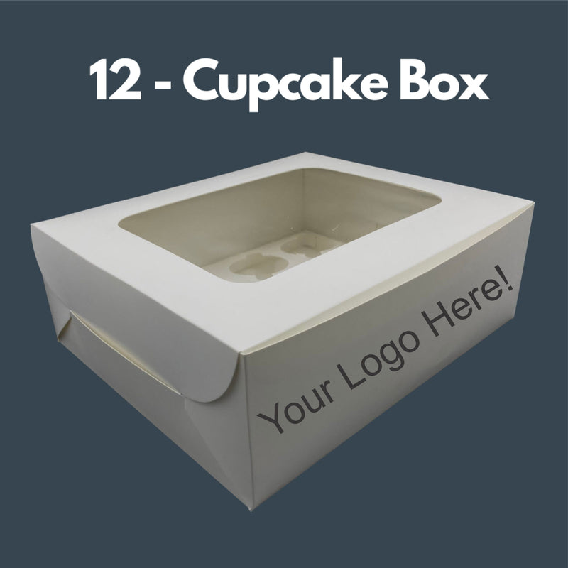 Customizable 12 Cupcakes Box