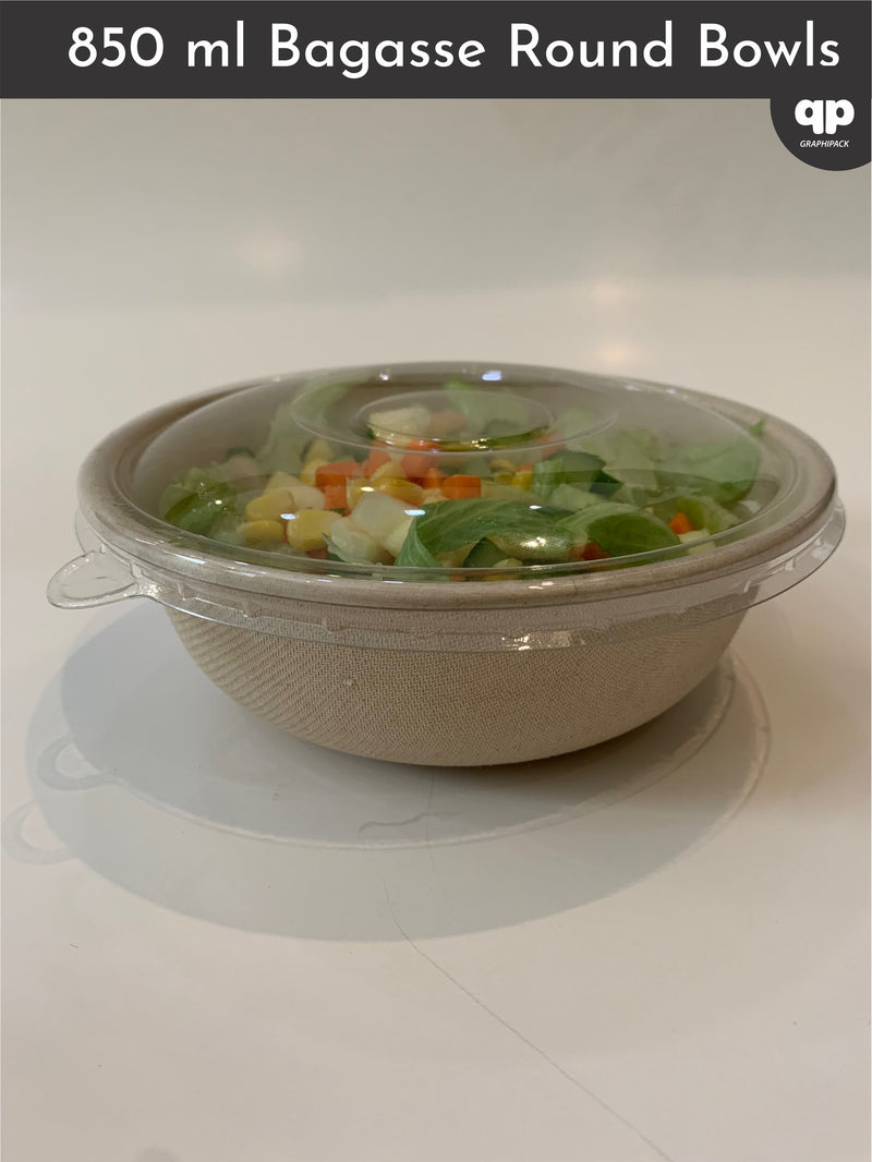 850 ml bowl with a transparent lid: