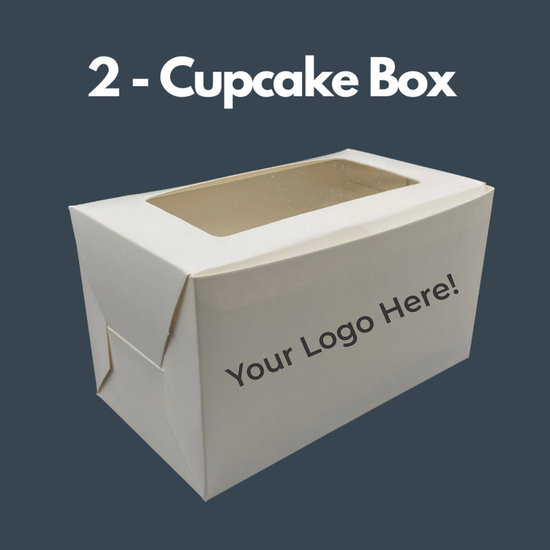 Customizable 2 Cupcakes Box