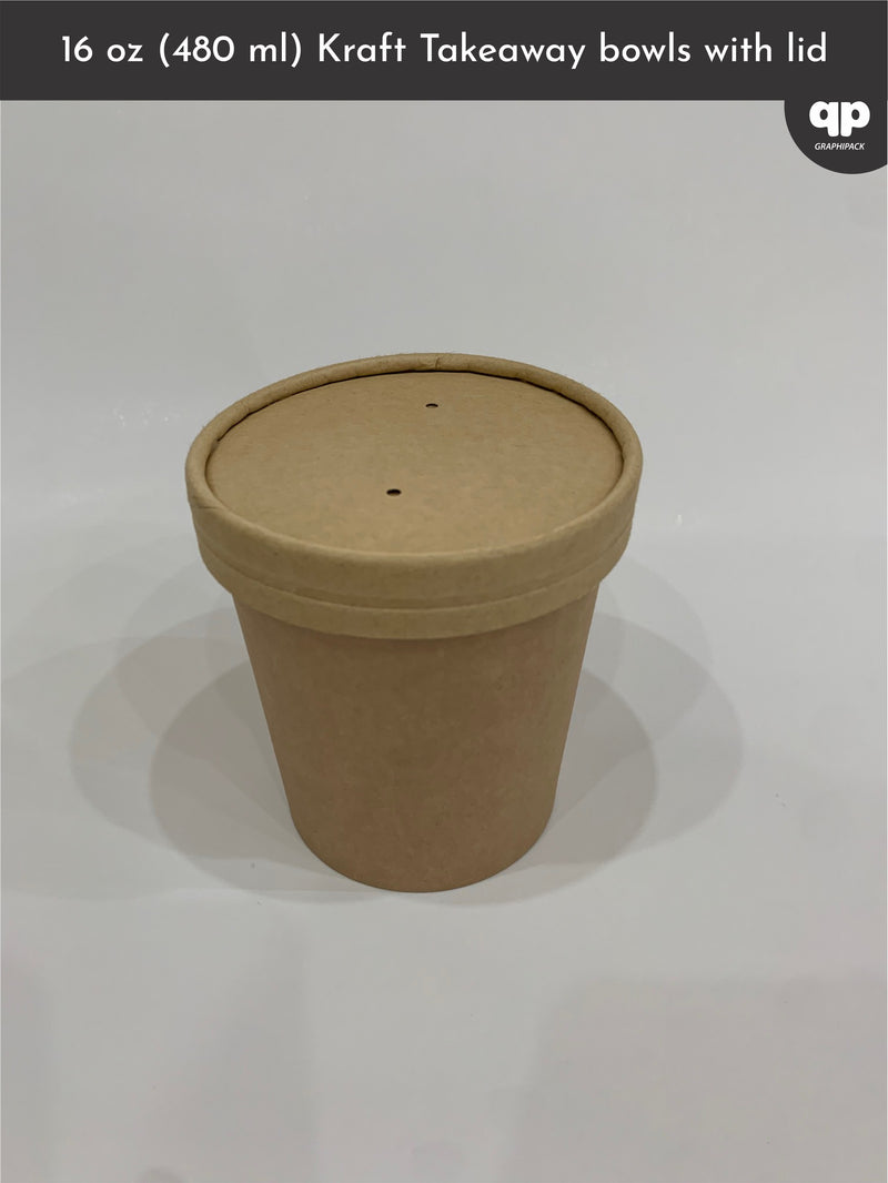 16 oz (480 ML) Kraft Bowl