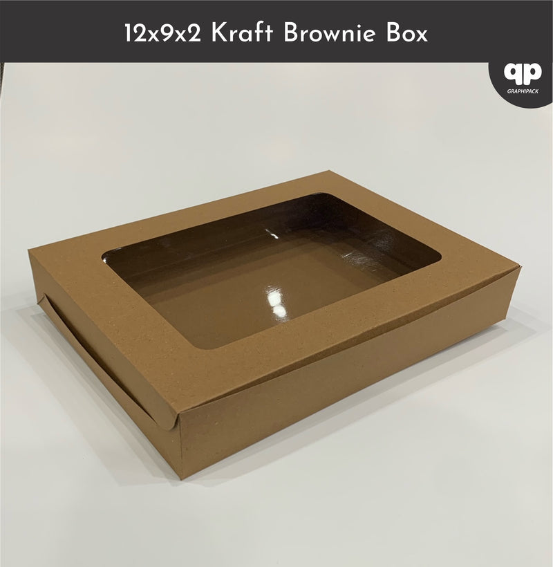 12x9x2 Inch Kraft Card Box