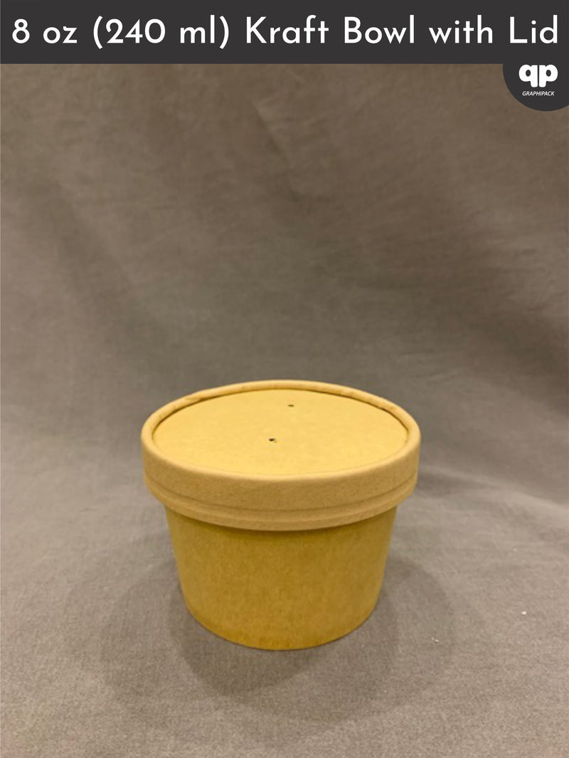 8 oz (240 ML) Kraft Bowl