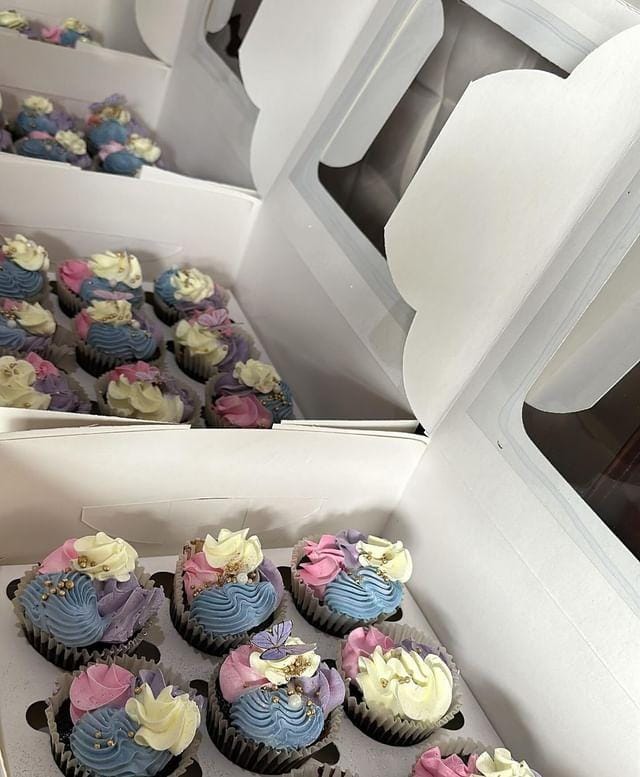 9 Cupcake Box - with Window