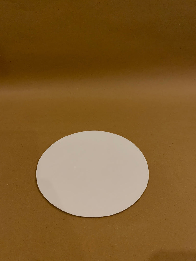 White Cake Boards - 8” Round