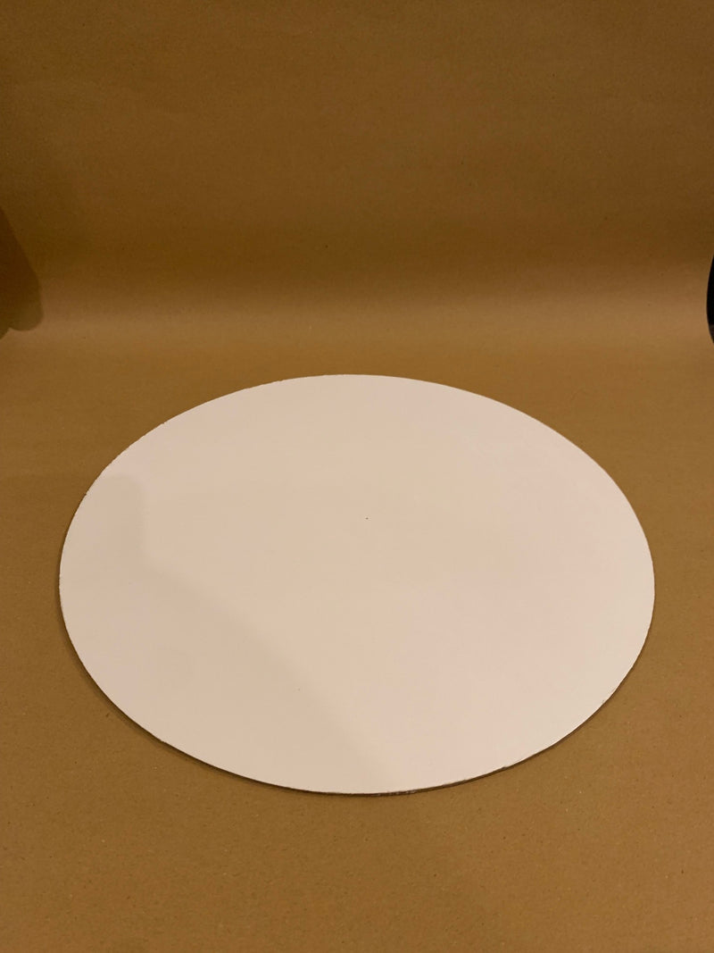 White Cake Boards - 12” Round