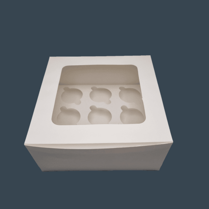 9 Cupcake Box - with Window